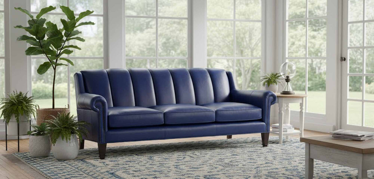 Remus Leather Sofa