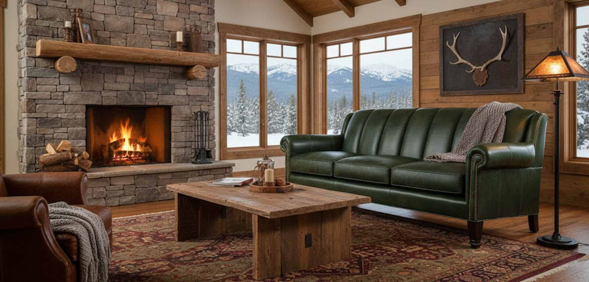 Remus Leather Sofa