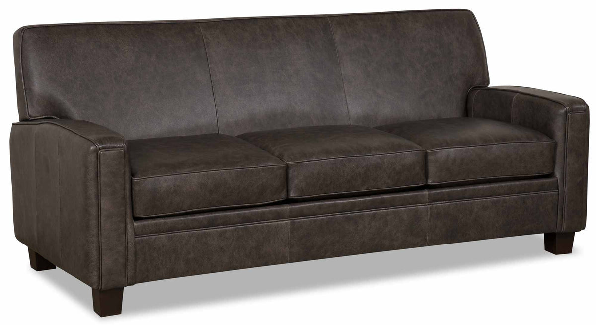 Vanderpump Leather Sofa