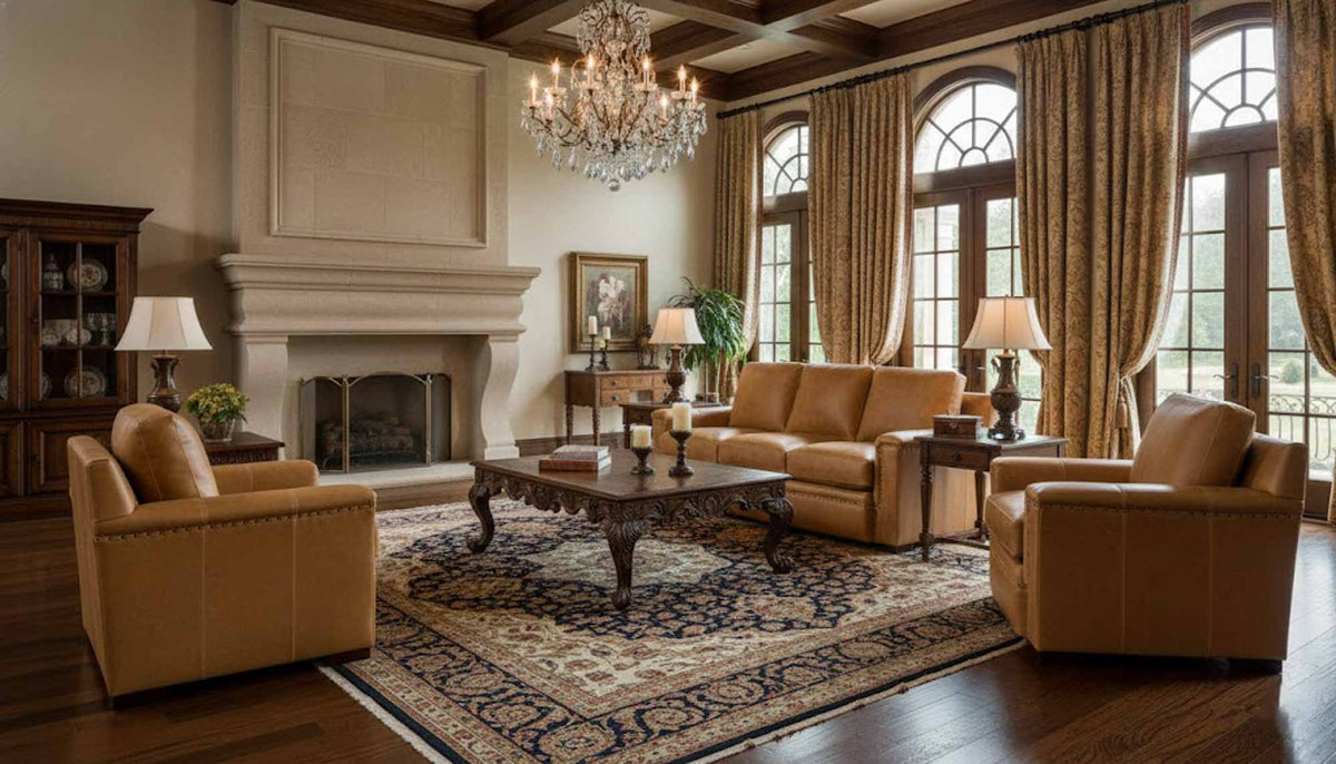 Franklin Leather Sofa