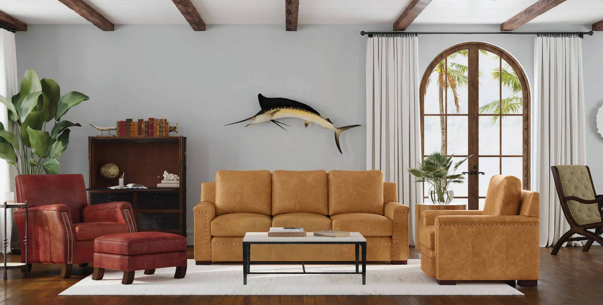 Franklin Leather Sofa