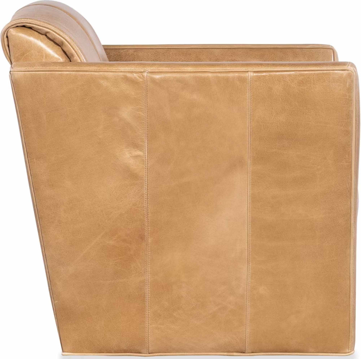 Mila Leather Swivel Chair