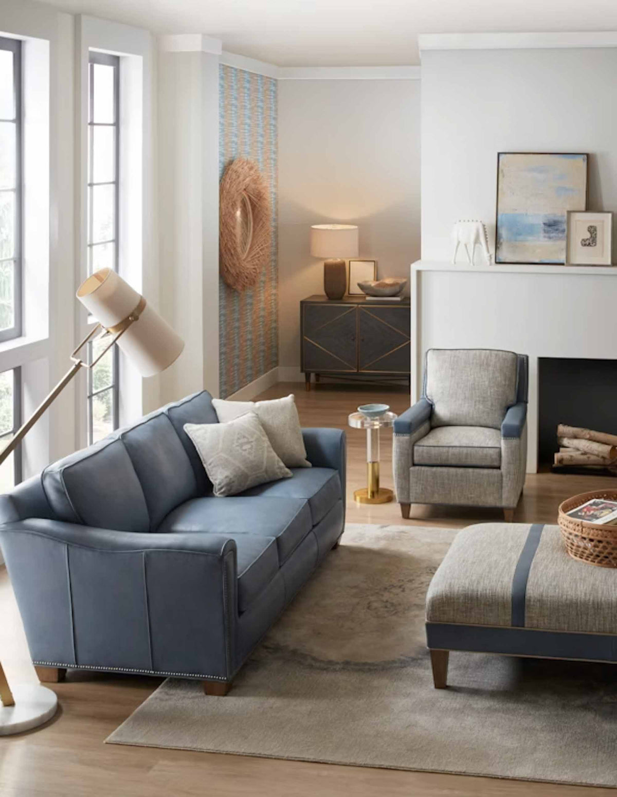 Lennon Leather Sofa