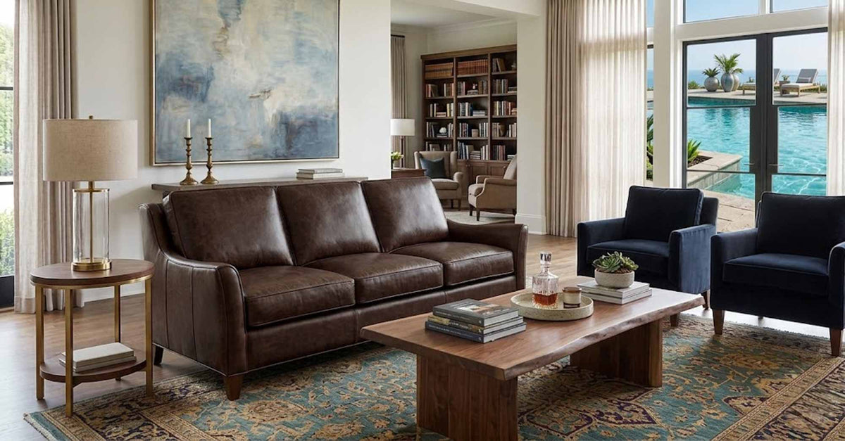 Tatum Leather Sofa