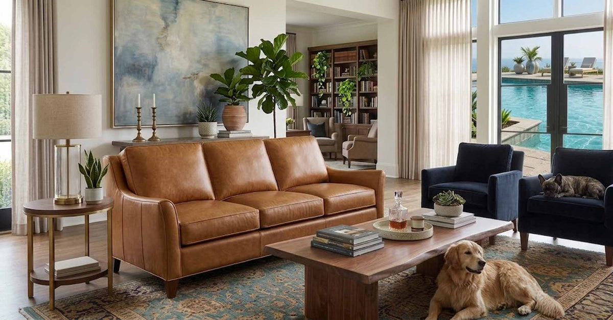 Tatum Leather Sofa