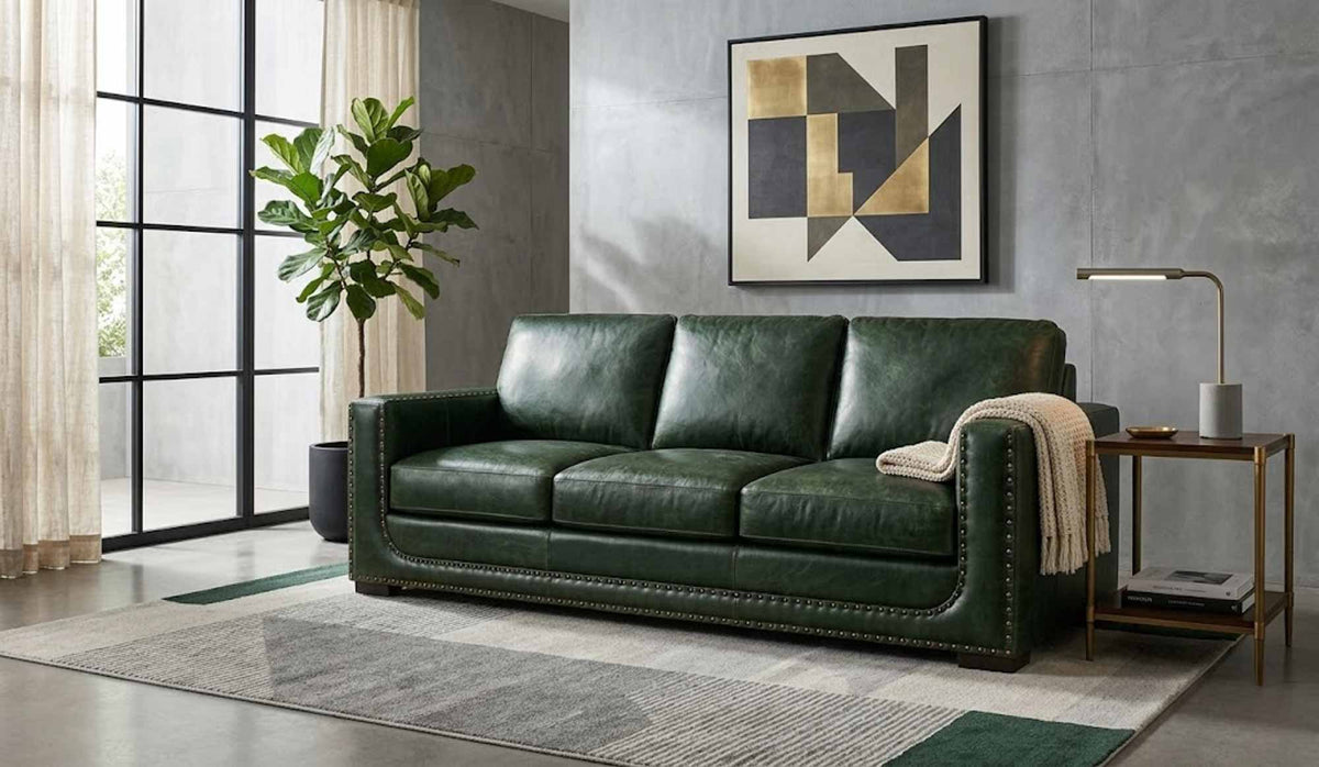 Kempton Leather Sofa