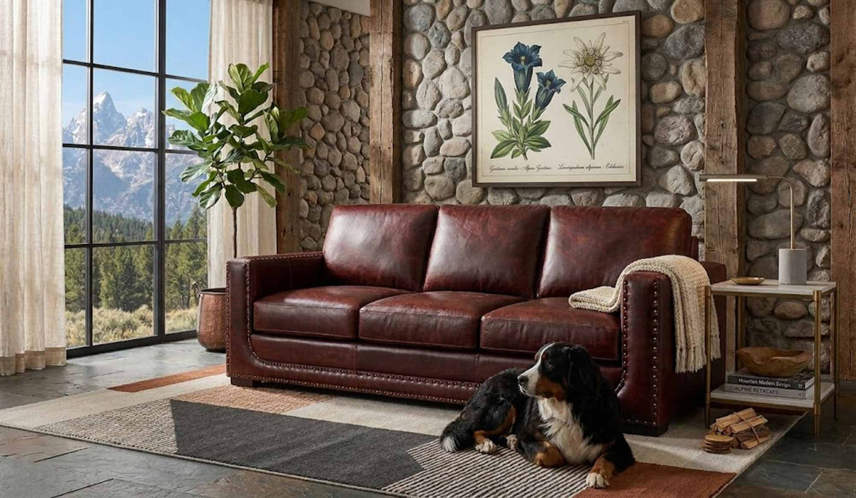 Kempton Leather Sofa