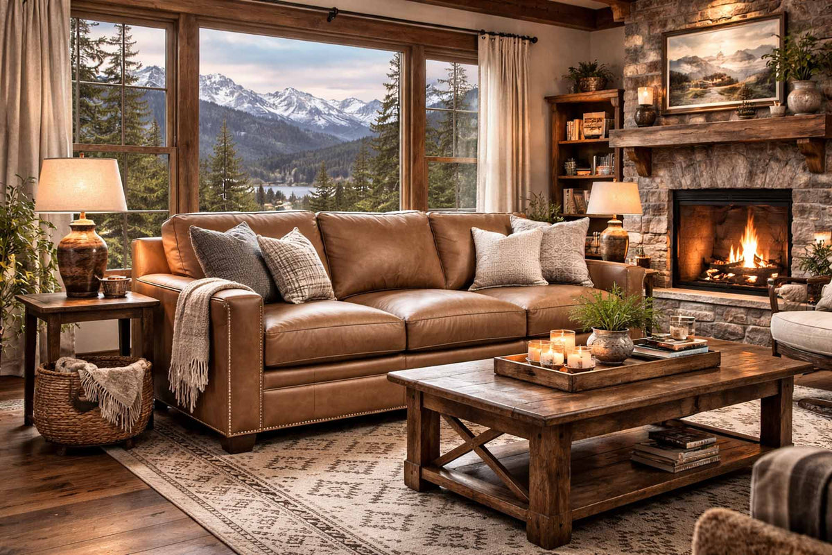 Ellary Leather Sofa