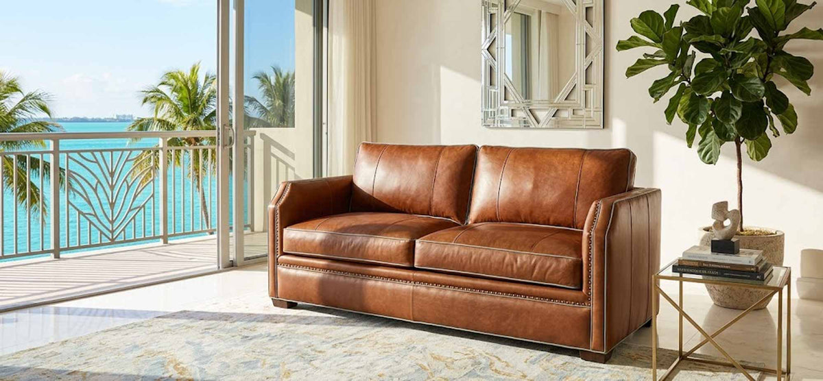 Sutton Leather Sofa
