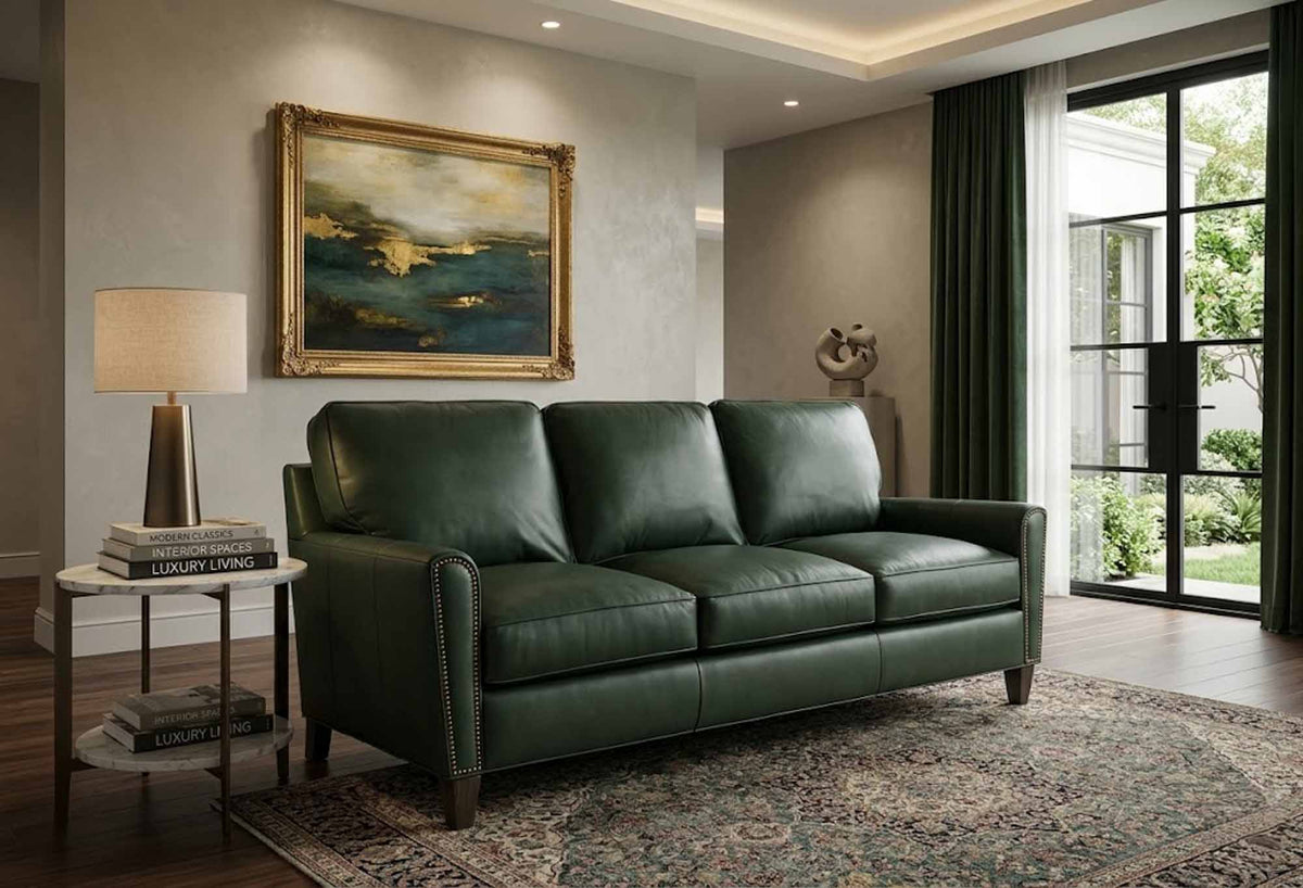 Manning Leather Sofa