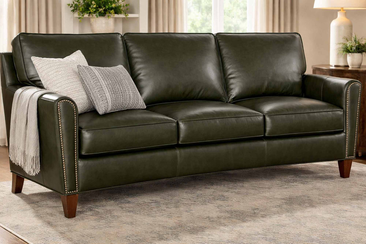 Manning Leather Sofa