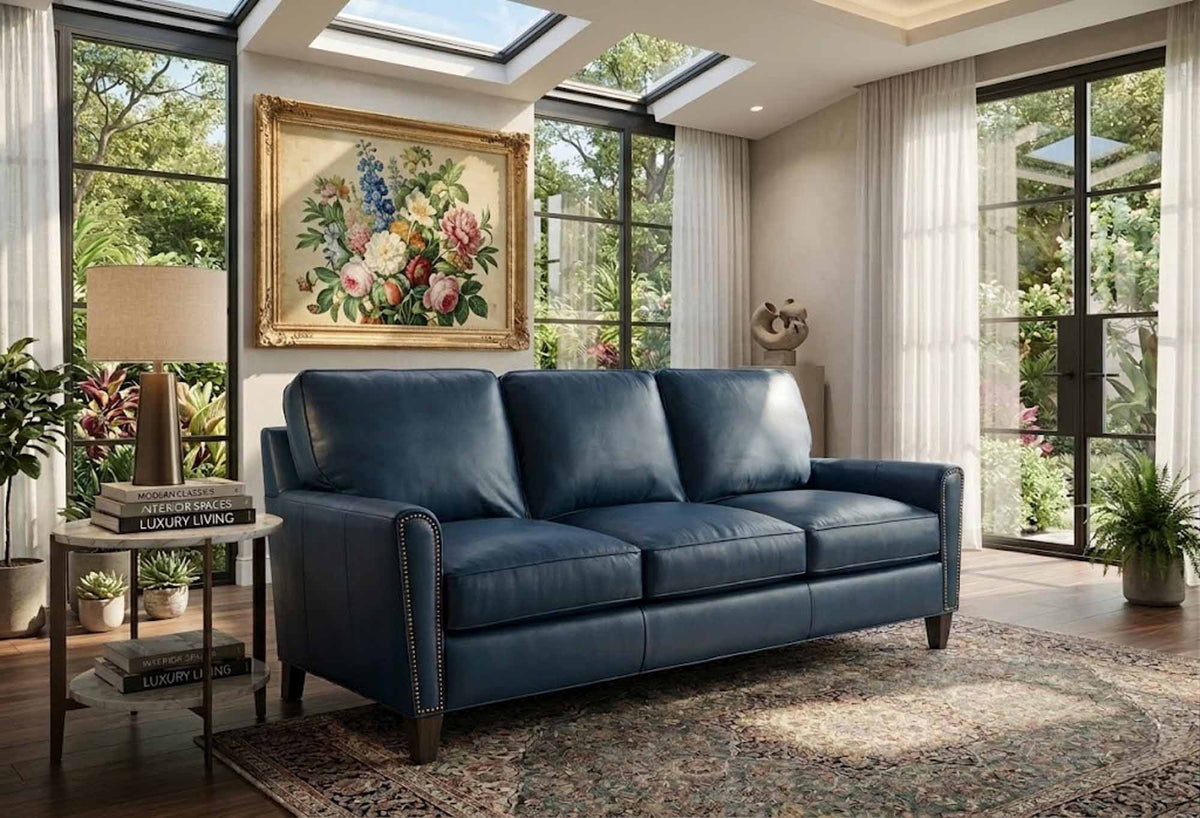 Manning Leather Sofa