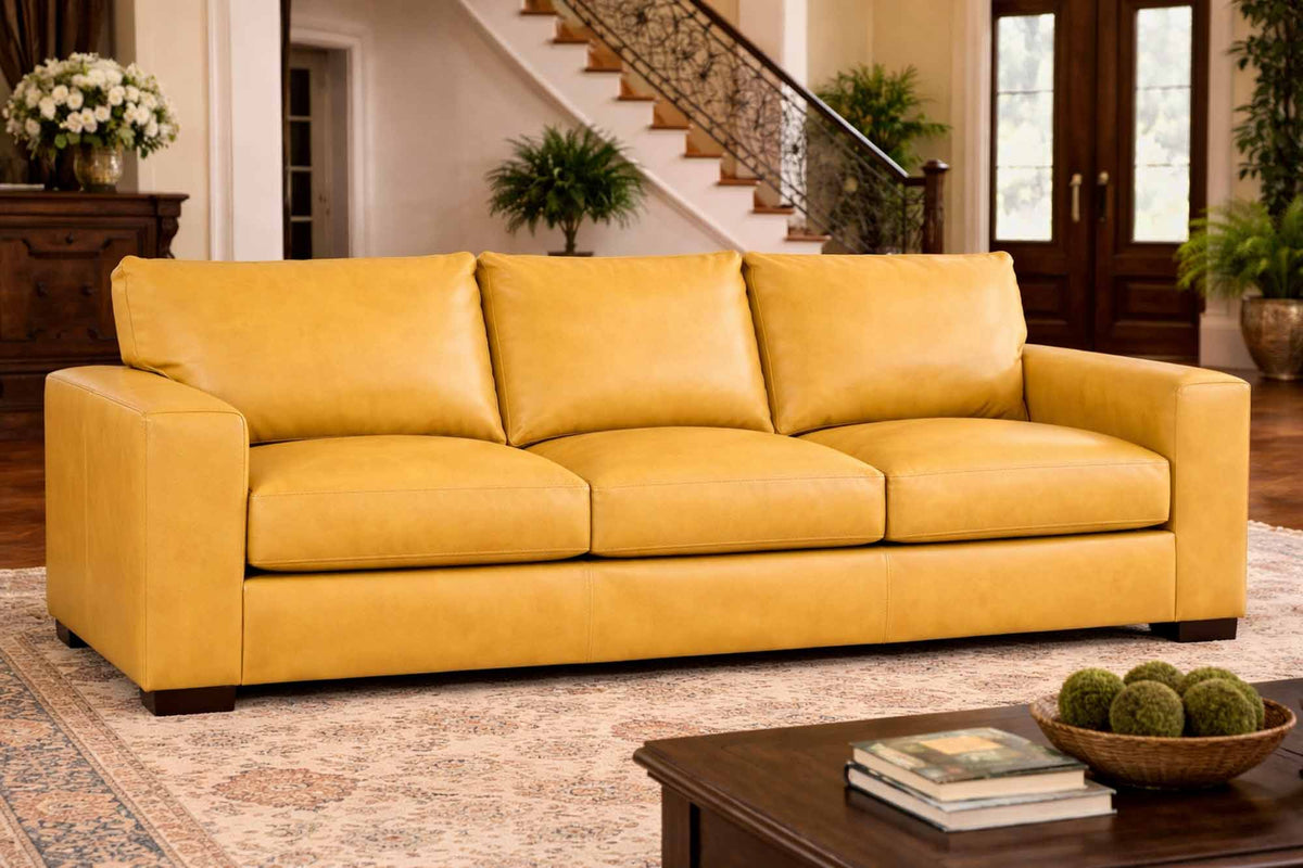 Donovan Leather Sofa