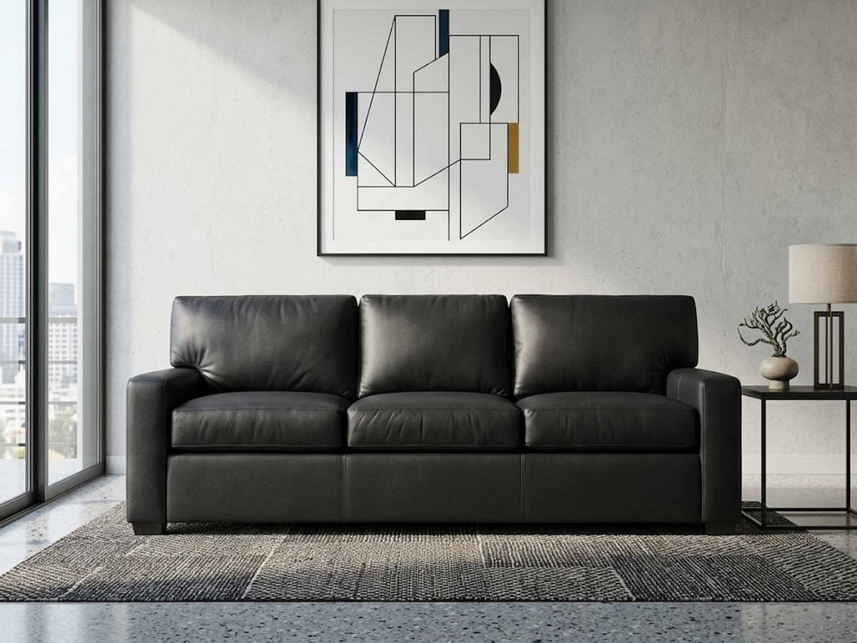 Bayview Leather Sofa
