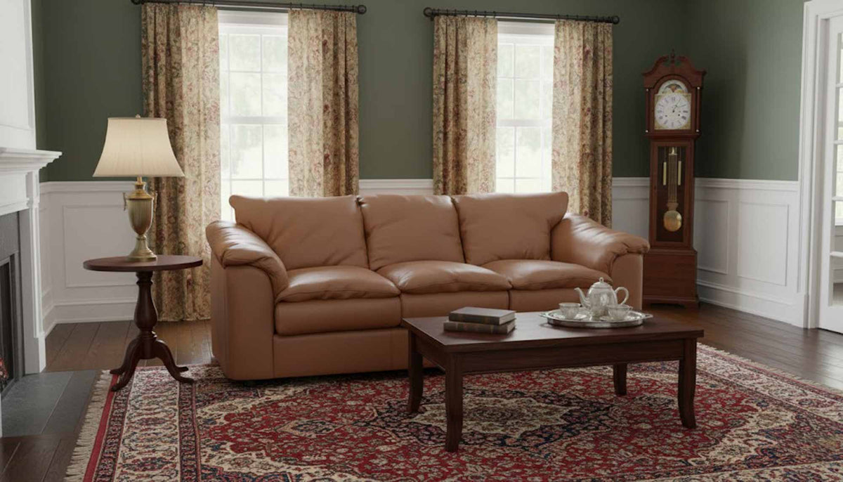 Denver Leather Sofa