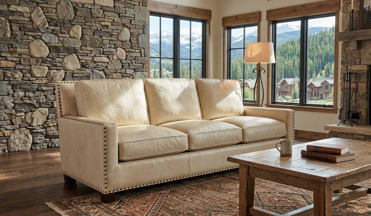 Ora Leather Sofa