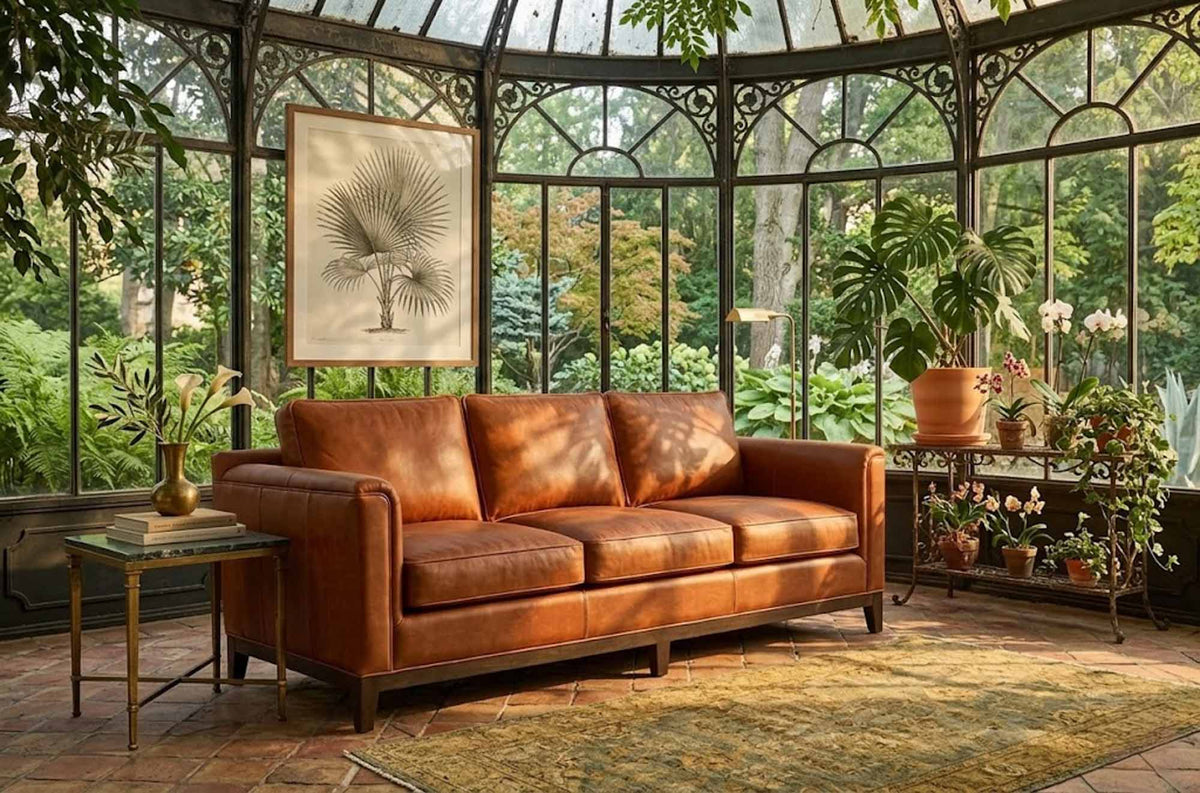 Cloud Nine Leather Sofa