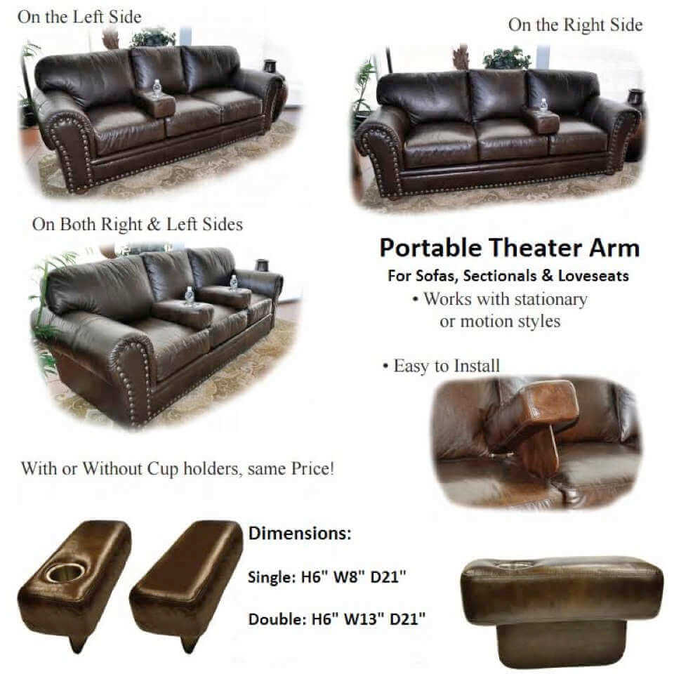 Albany Leather Sectional