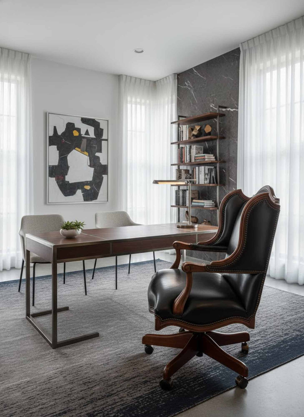 Arthur Leather Executive Chair