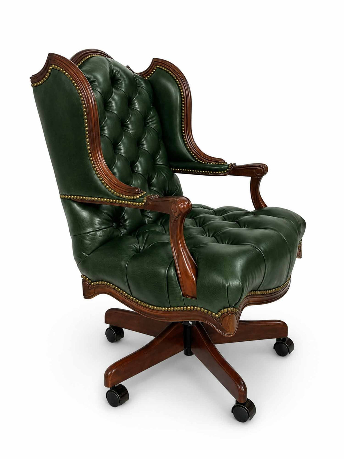 Arthur Leather Tufted Executive Chair