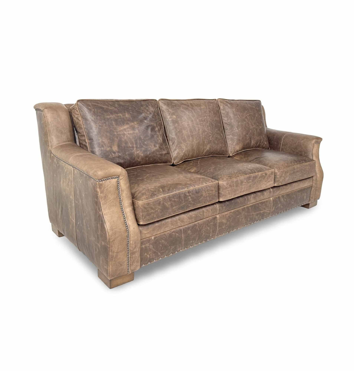 Mario Leather Sofa