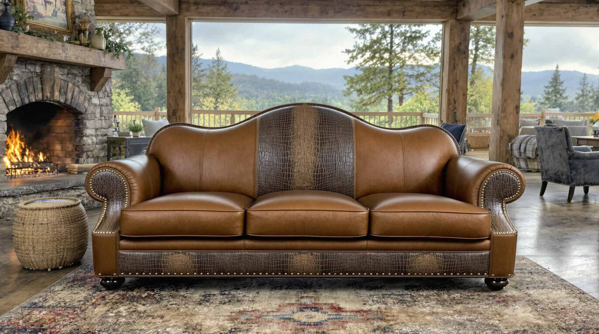 Sitka Leather Sofa