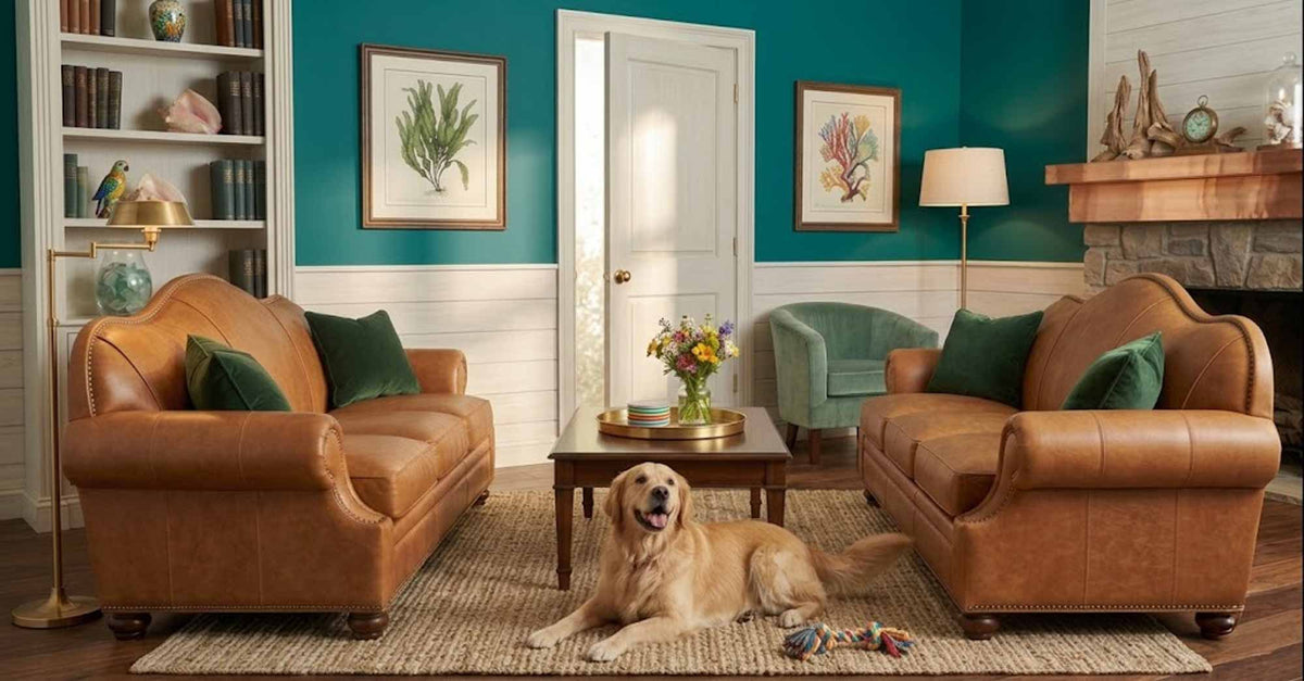 Sitka Leather Sofa