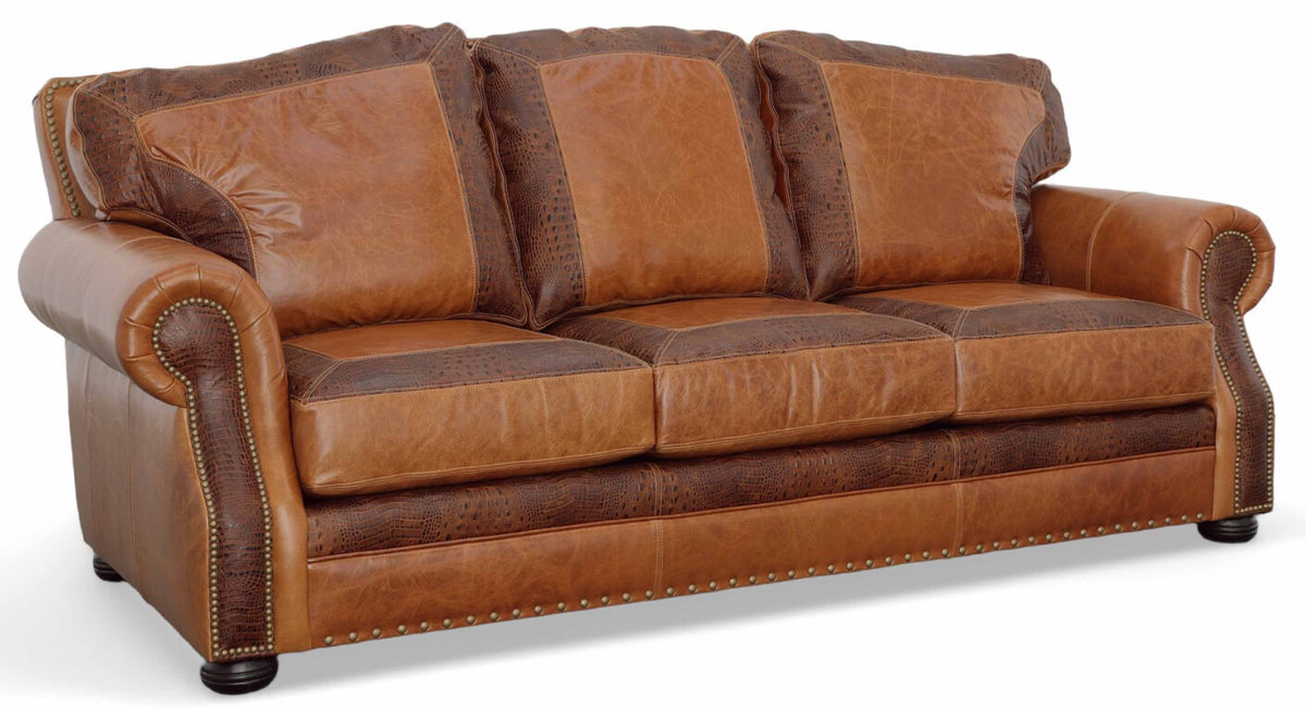 Oklahoma Leather Sofa