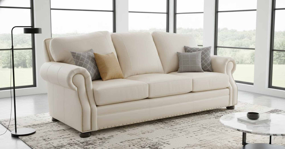 Oklahoma Leather Sofa