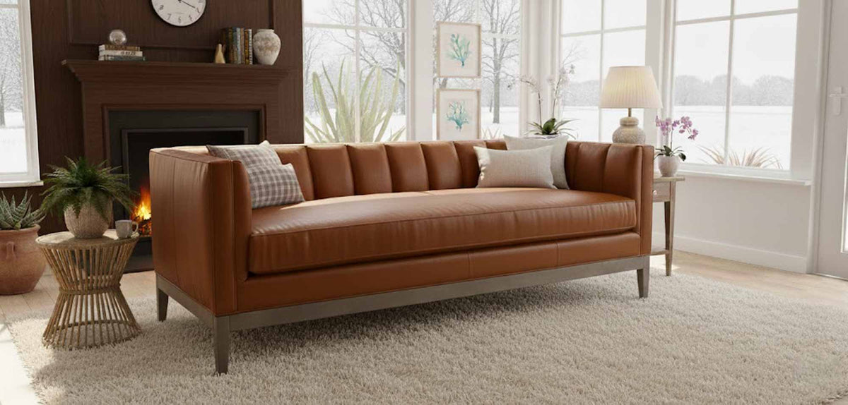 Sophia Leather Sofa