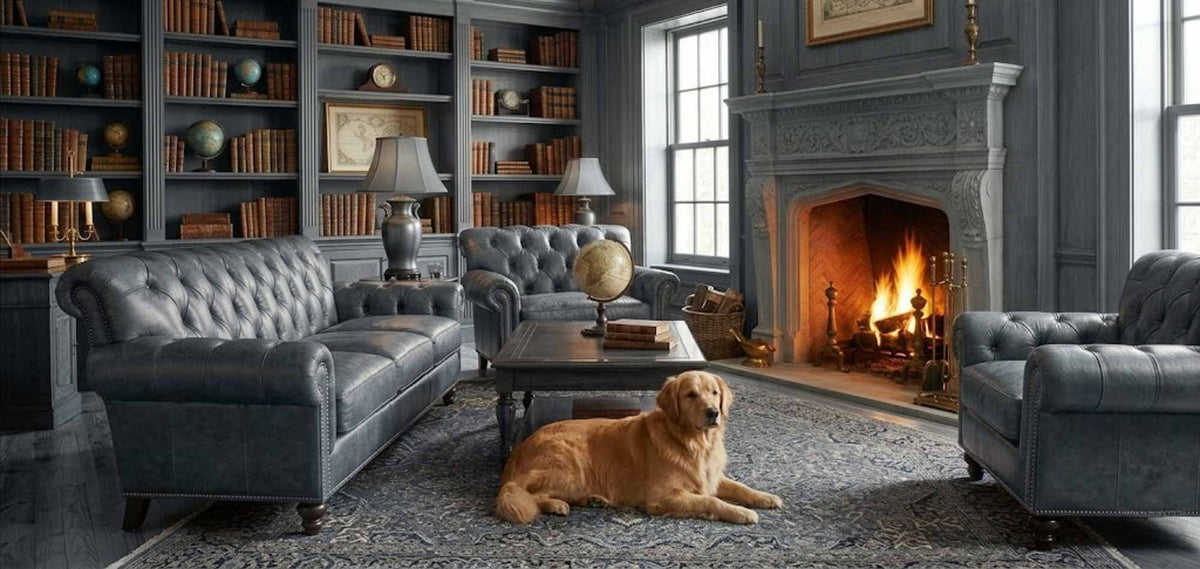 Leopold Leather Sofa