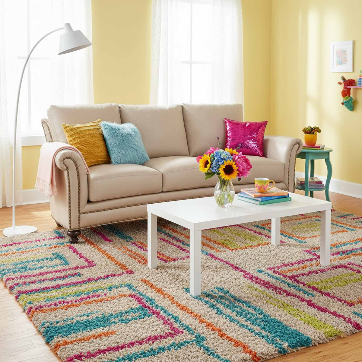 Davis Leather Sofa