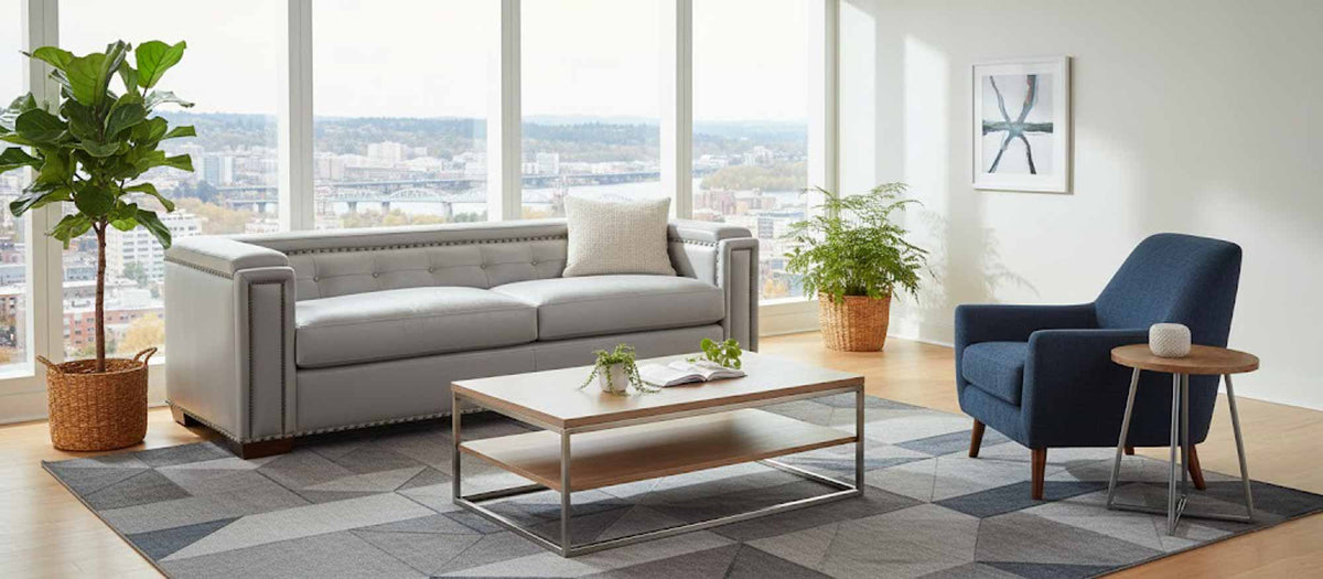 Caudalie Leather Sofa