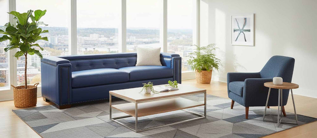 Caudalie Leather Sofa