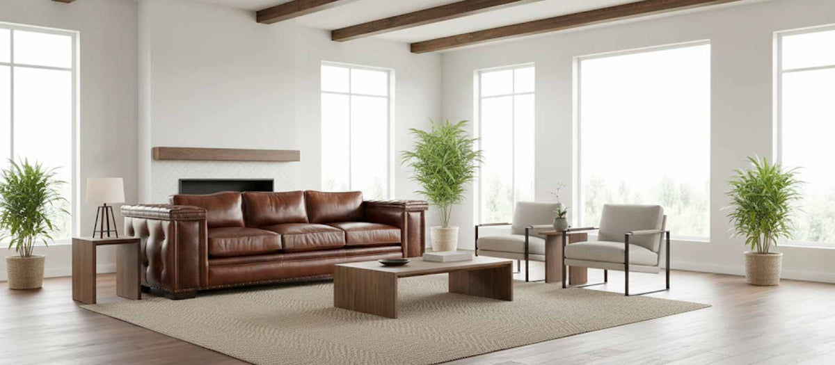 Warf Leather Sofa