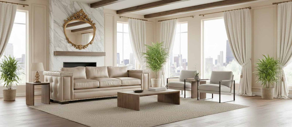 Warf Leather Sofa
