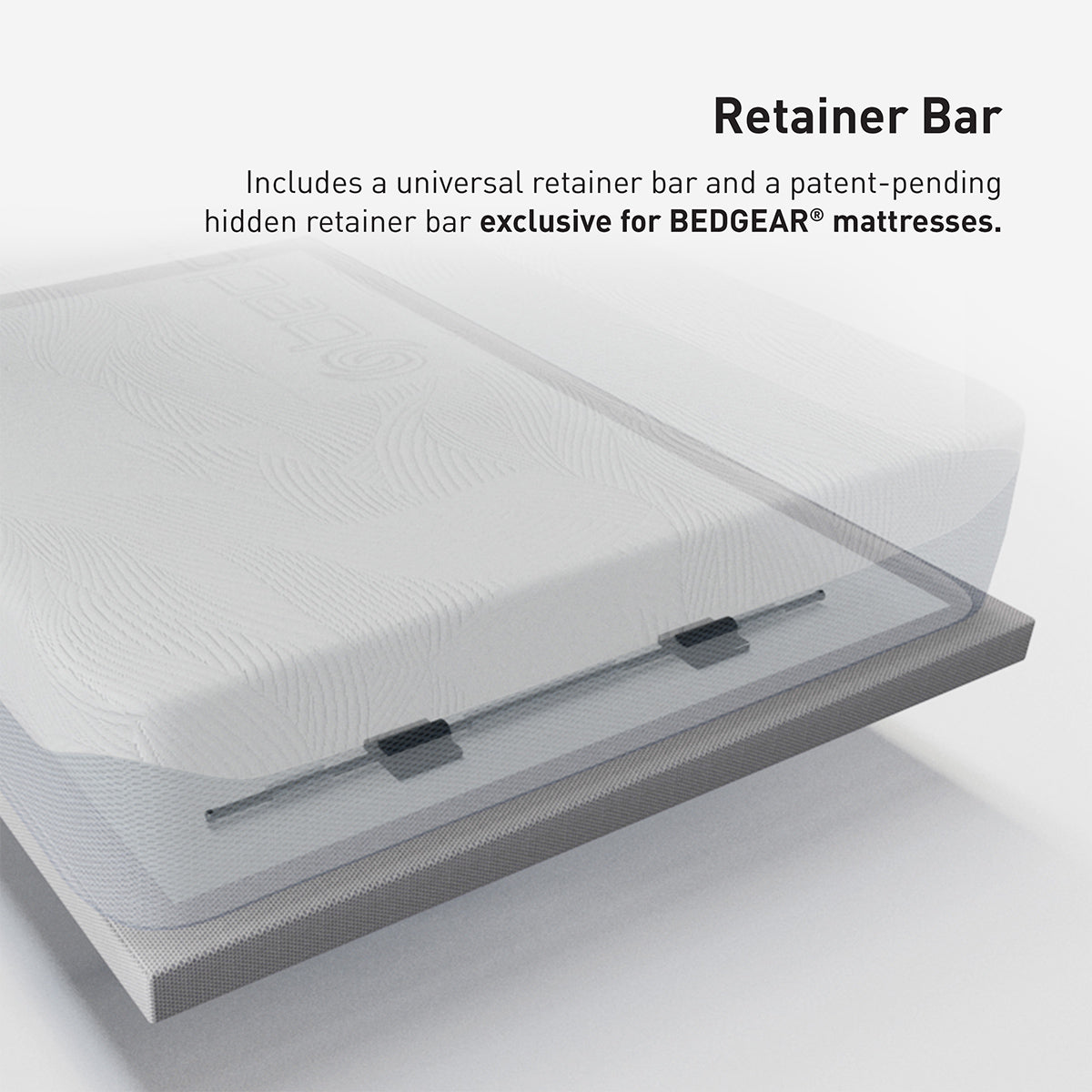 Bedgear Flex LSX Adjustable Base - 4-Motor Articulation with Bluetooth Audio & Massage