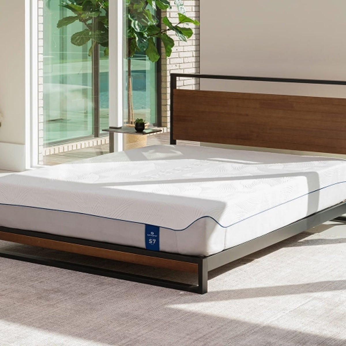 Bedgear S7 Performance Luxury Mattress – Ultra-Plush Memory Foam Recovery with Instant Cooling Fabric and Breathable Airflow Mesh