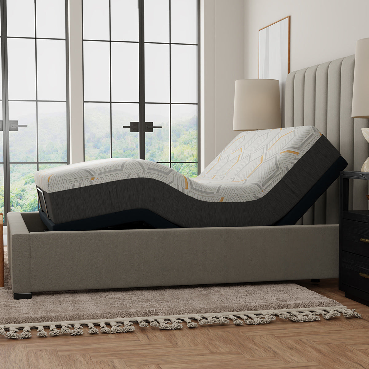 Bedplanet 12" Copper Gel Infused Medium Firm Memory Foam Mattress