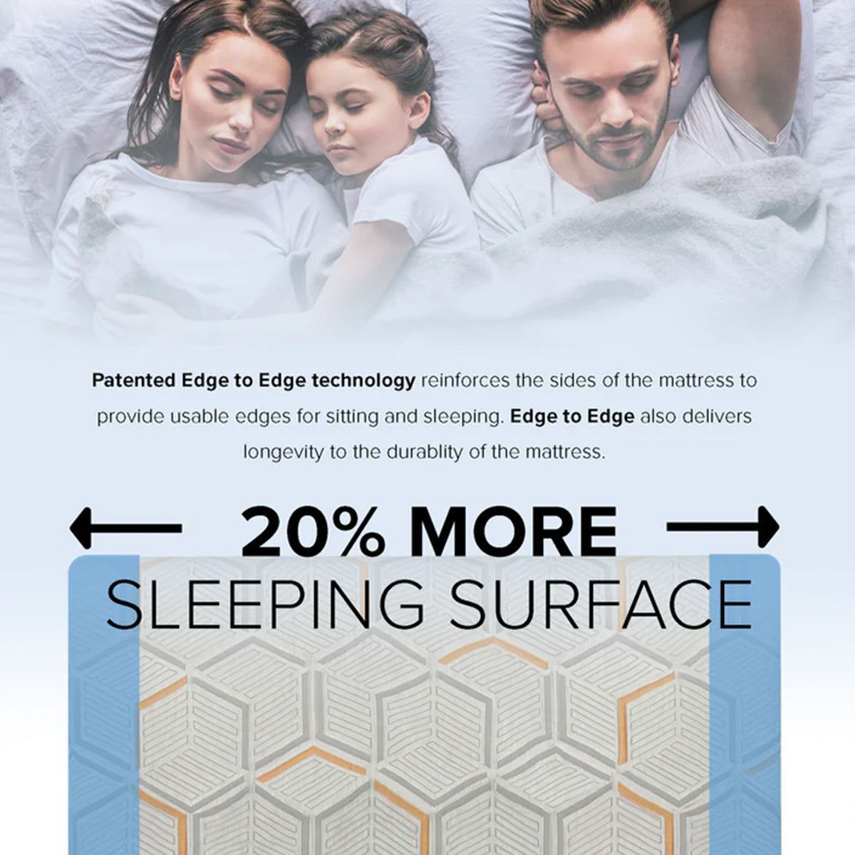 Bedplanet 12" Copper Gel Infused Medium Firm Memory Foam Mattress