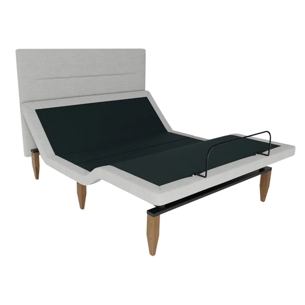 Bedplanet Taylor Adjustable Base with Headboard - Zero-Clearance & Wireless Remote