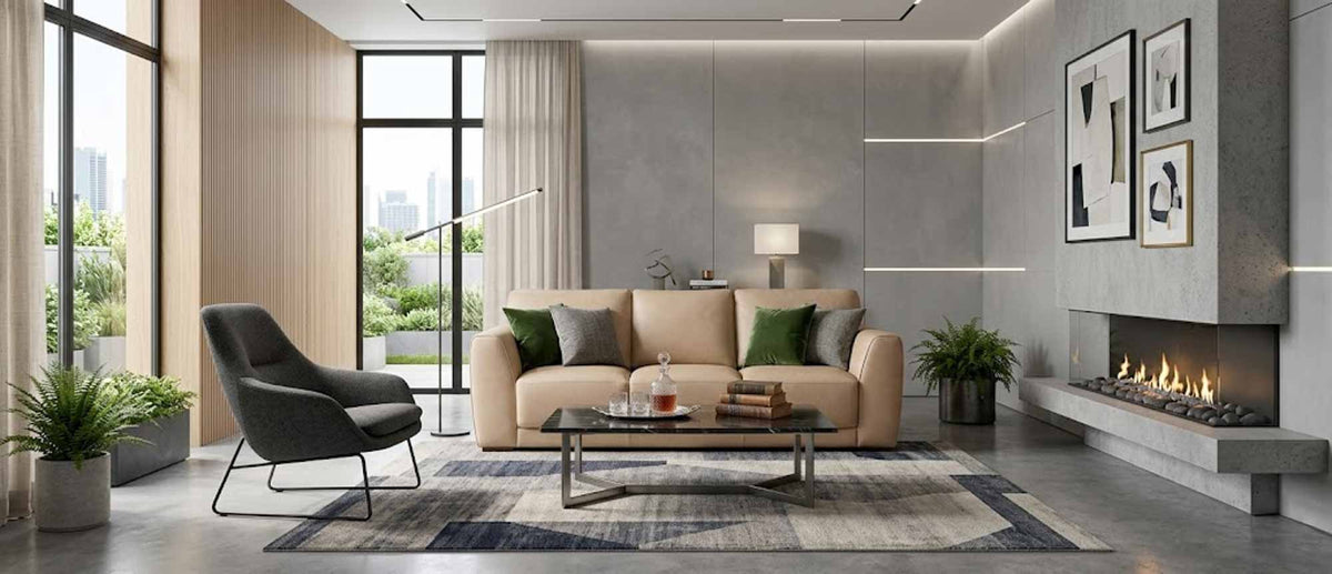 Keys Leather Sofa