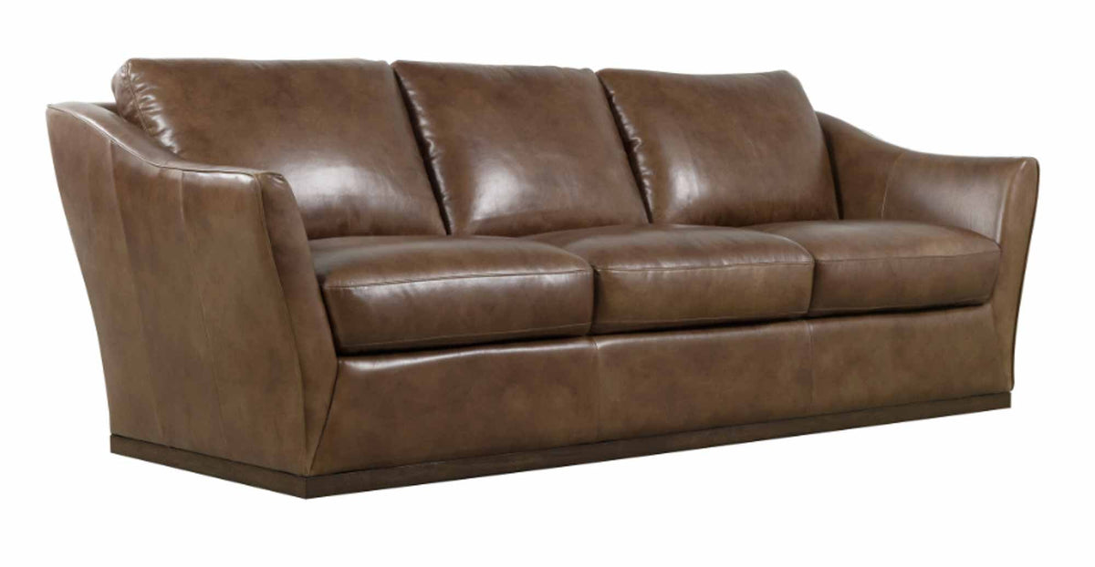 Fairytale Leather Sofa In Hazelnut