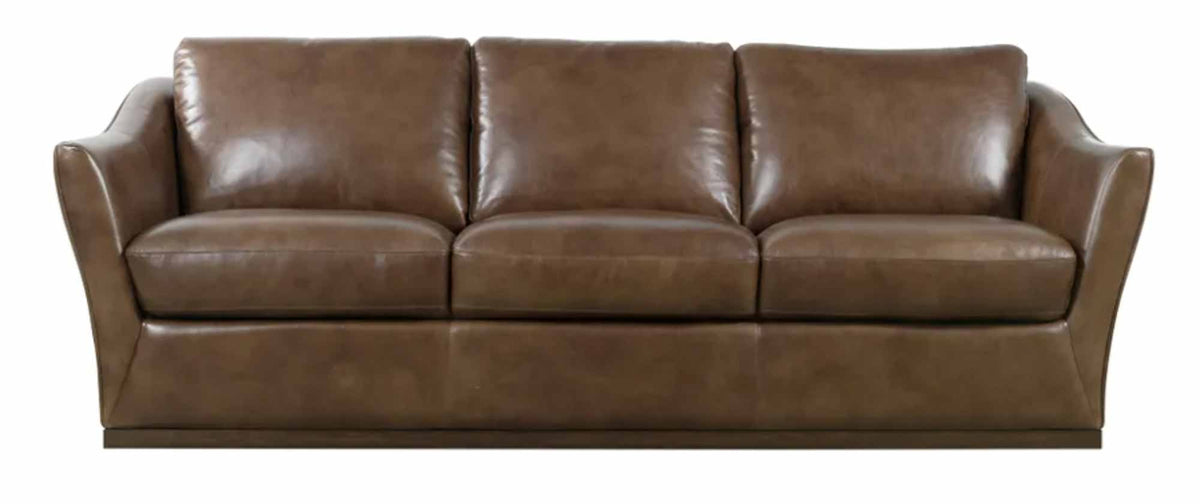 Fairytale Leather Sofa In Hazelnut