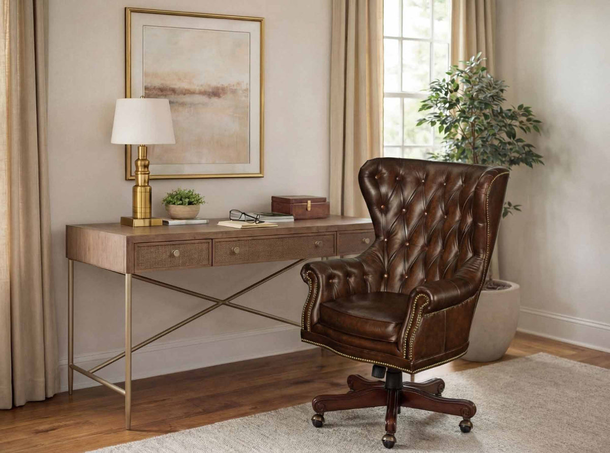Erin Leather Swivel Tilt Executive Chair