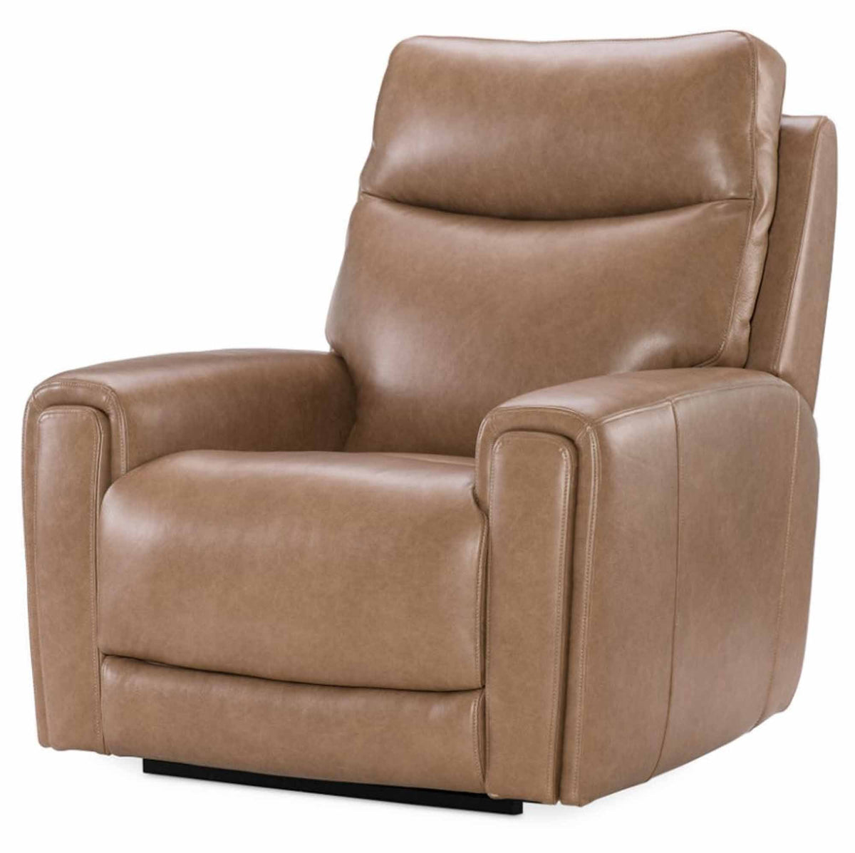 Raze Leather Power Lift Recliner With Articulating Headrest And Lumbar In Light Brown