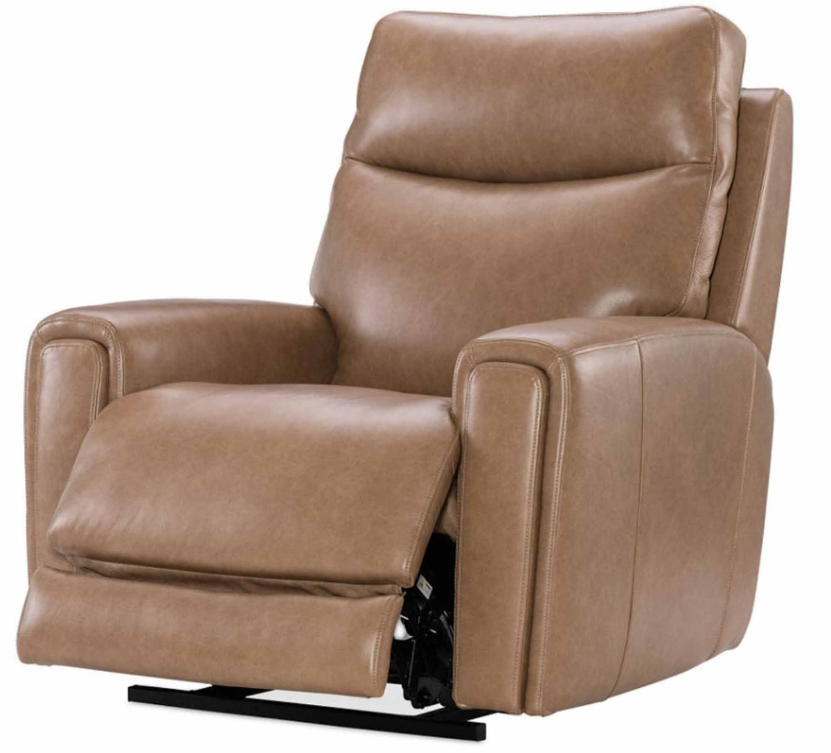 Raze Leather Power Lift Recliner With Articulating Headrest And Lumbar In Light Brown