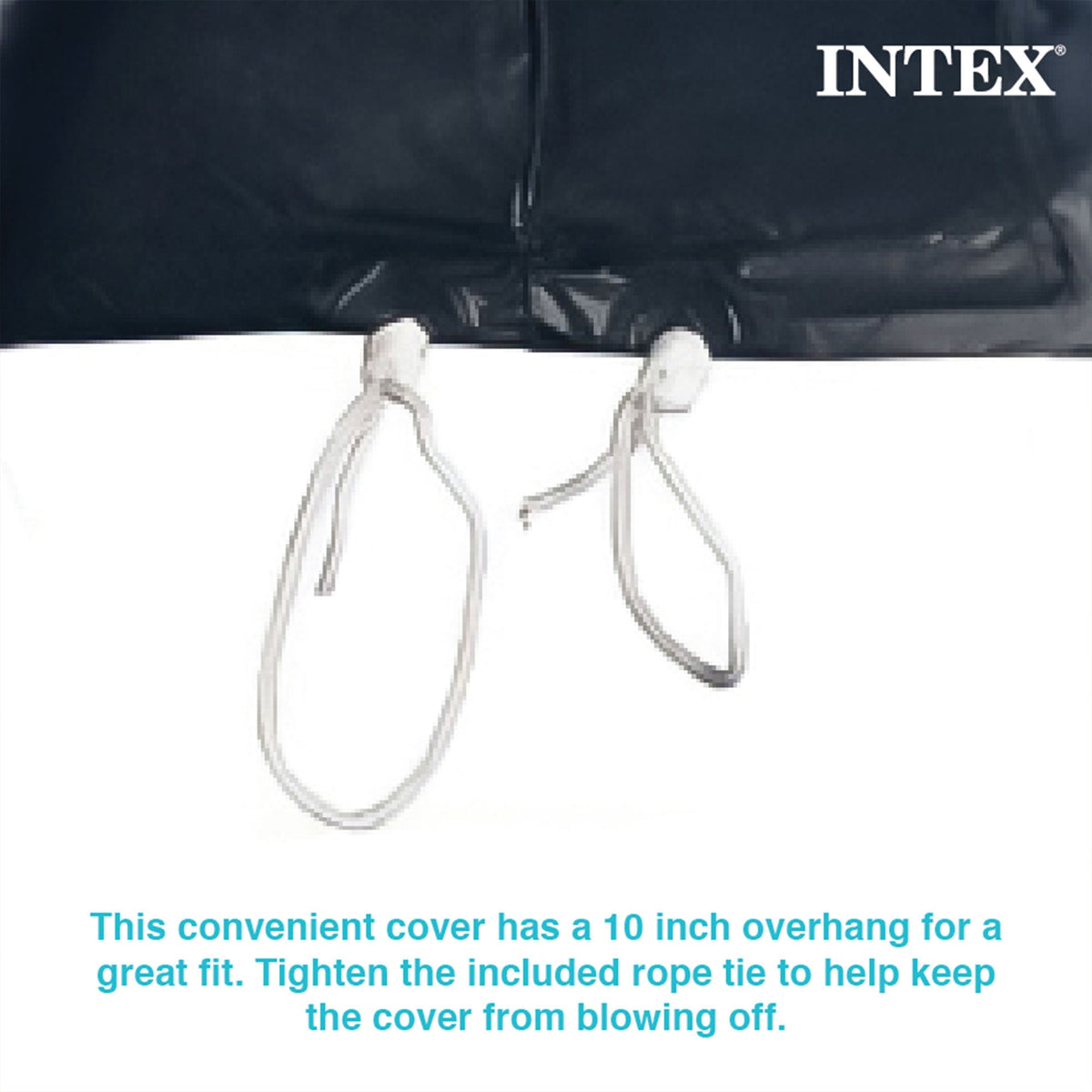 Intex 12' x 30" Metal Frame Above Ground Swimming Pool with Filter and Cover image 9