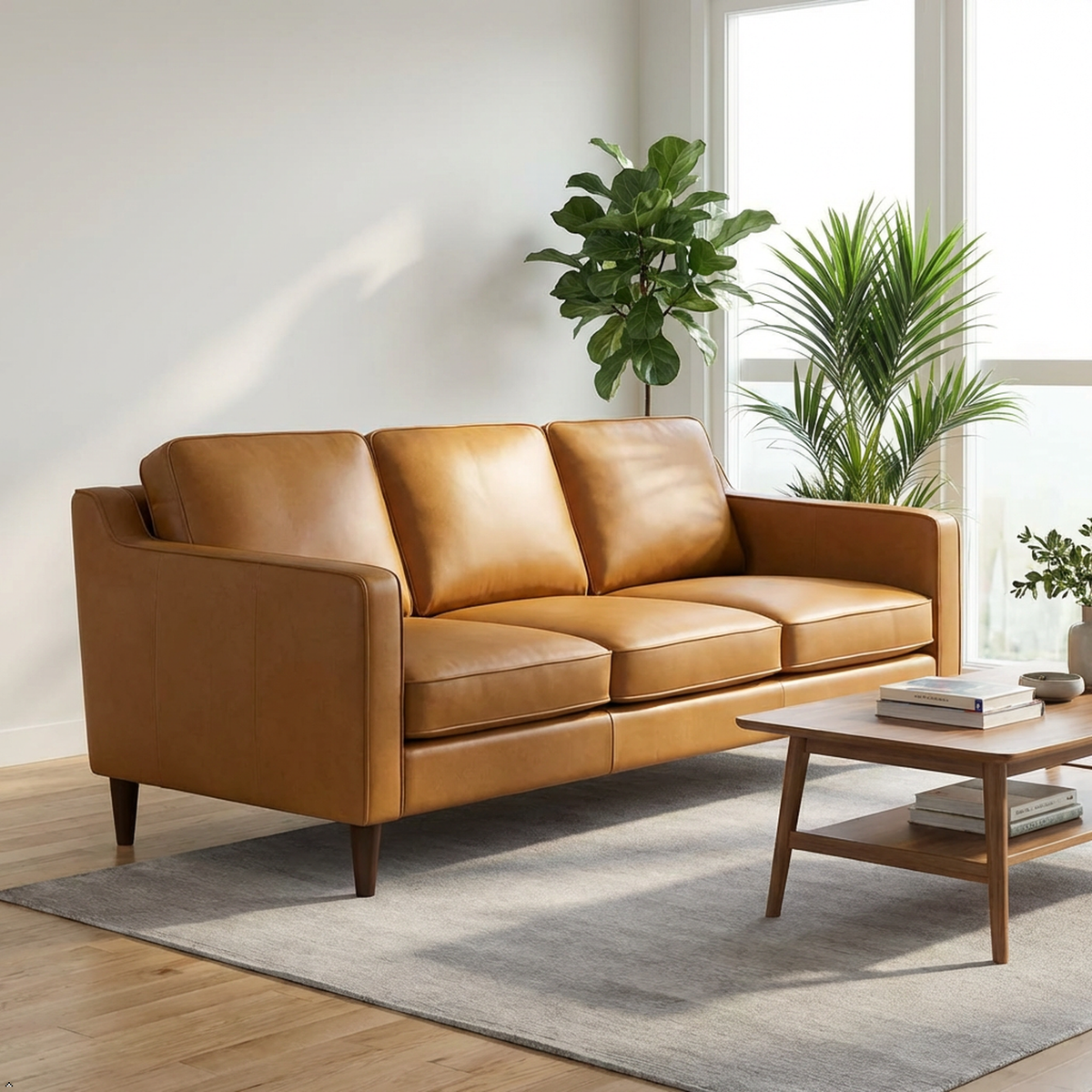 Cooper Leather Sofa