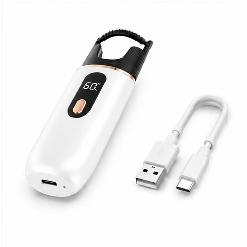 Rechargeable Heated Eyelash Curler 60°C Silicone Curling Tool with Type-C Charging